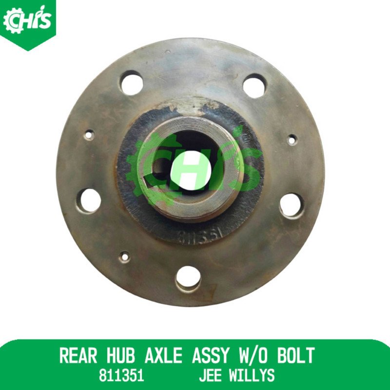 Rear Hub Axle Assy W/O Bolt