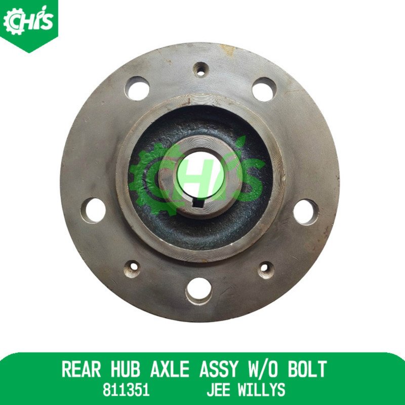 Rear Hub Axle Assy W/O Bolt
