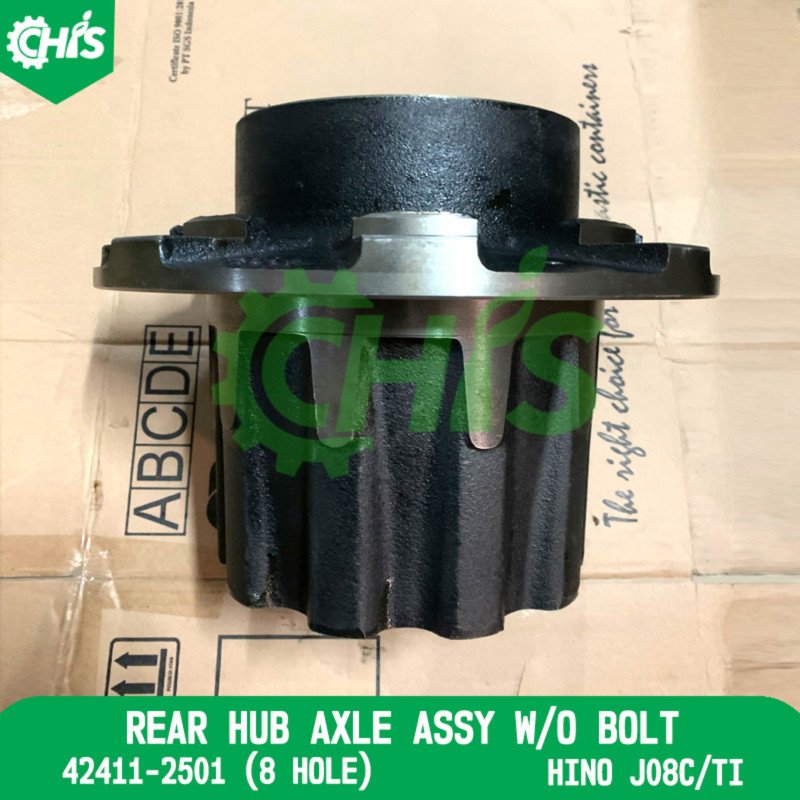 Rear Hub Axle Assy W/O Bolt