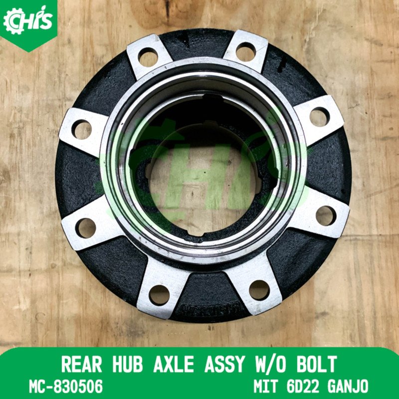 Rear Hub Axle Assy W/O Bolt