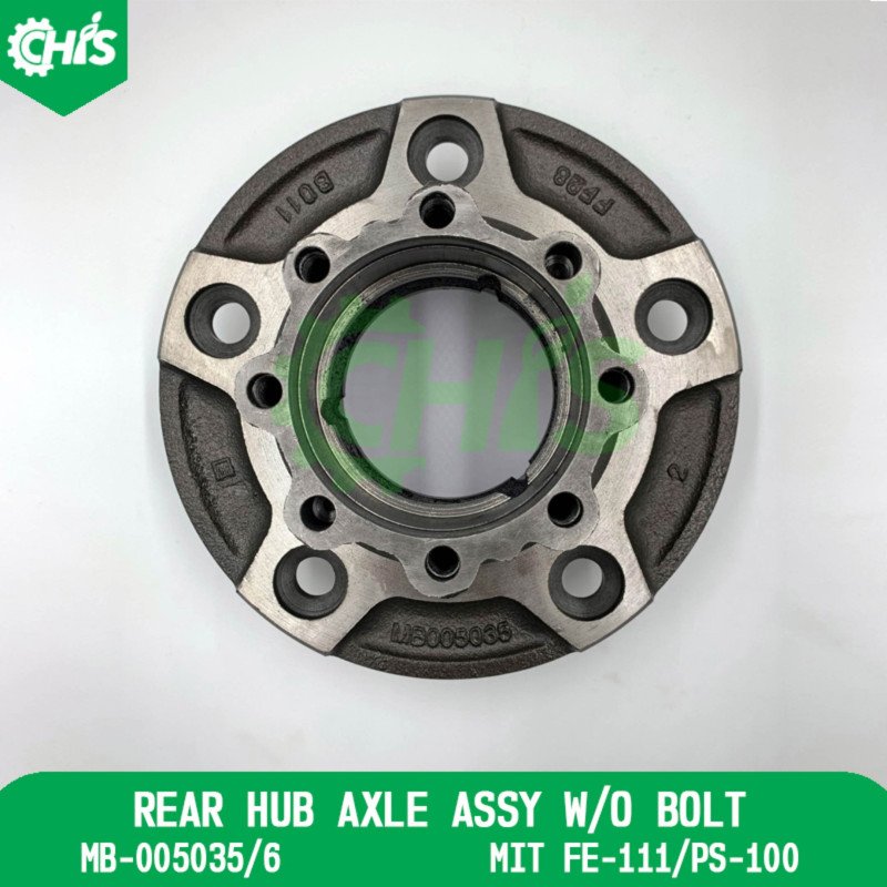 Rear Hub Axle Assy W/O Bolt
