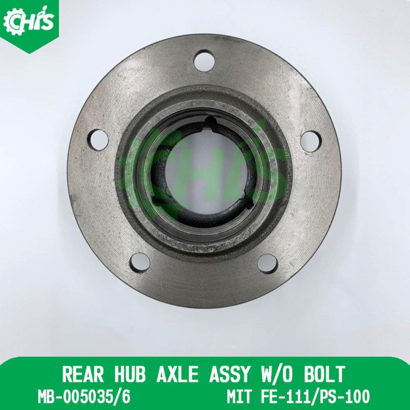 Rear Hub Axle Assy W/O Bolt