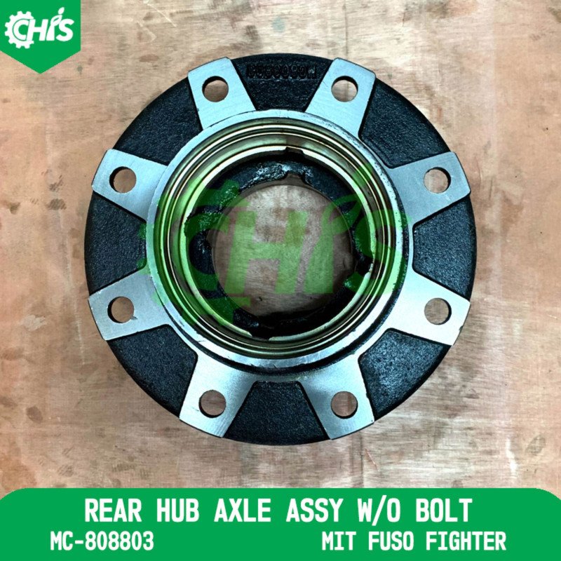 Rear Hub Axle Assy W/O Bolt