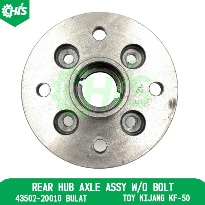 Rear Hub Axle Assy W/O Bolt