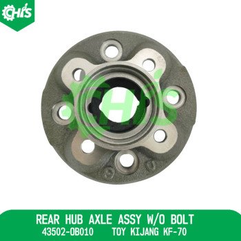 Rear Hub Axle Assy W/O Bolt