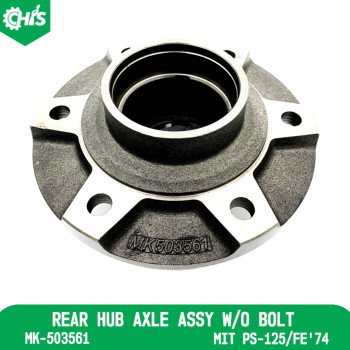 Rear Hub Axle Assy W/O Bolt