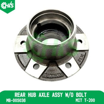 Rear Hub Axle Assy W/O Bolt