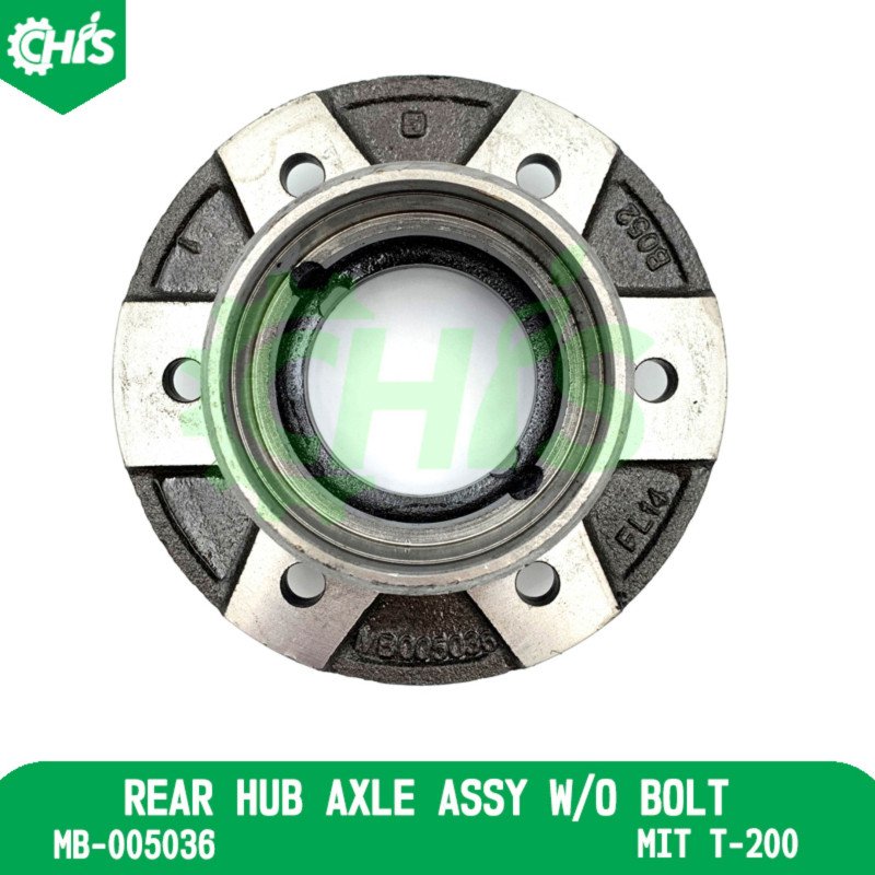 Rear Hub Axle Assy W/O Bolt