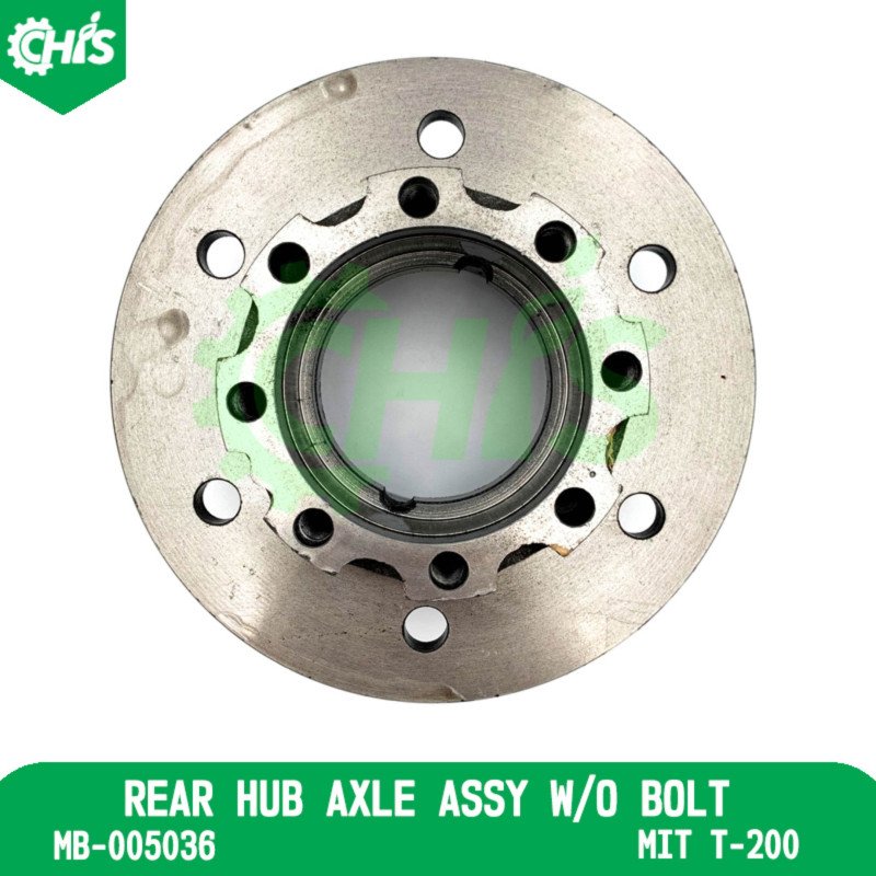 Rear Hub Axle Assy W/O Bolt