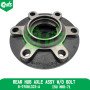 Rear Hub Axle Assy W/O Bolt