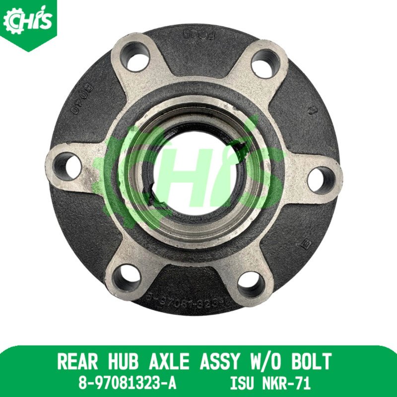 Rear Hub Axle Assy W/O Bolt