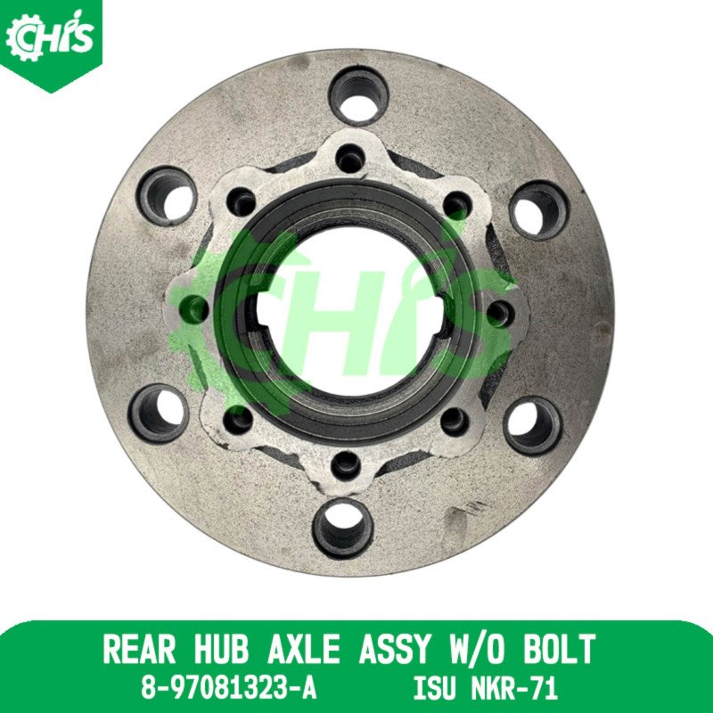 Rear Hub Axle Assy W/O Bolt