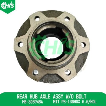 Rear Hub Axle Assy W/O Bolt