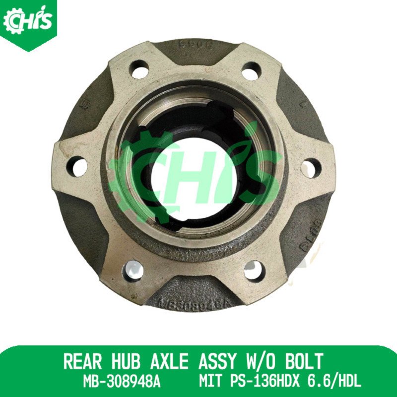 Rear Hub Axle Assy W/O Bolt
